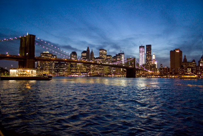 Vistas de NYC desde Brooklyn en el post de seguro de viaje nueva york