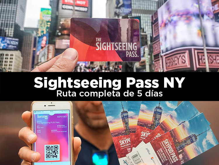 Sightseeing Pass Nueva York. Ruta completa de 5 días