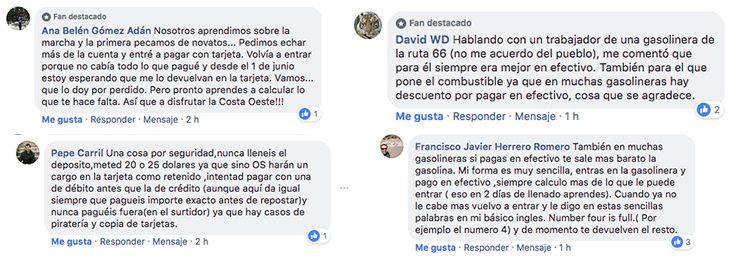 Cómo echar gasolina en Estados Unidos, explicación paso a paso