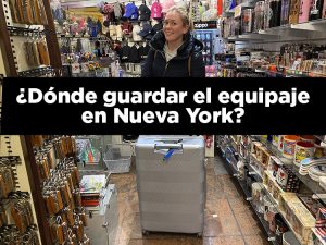 Donde guardar el equipaje en Nueva York