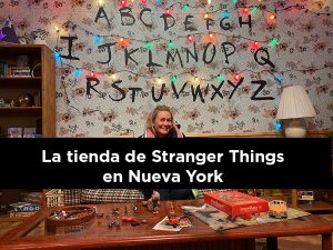 La tienda de Stranger Things en Nueva York molaviajar