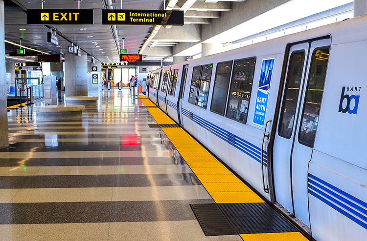 BART: Metro del aeropuerto de San Francisco