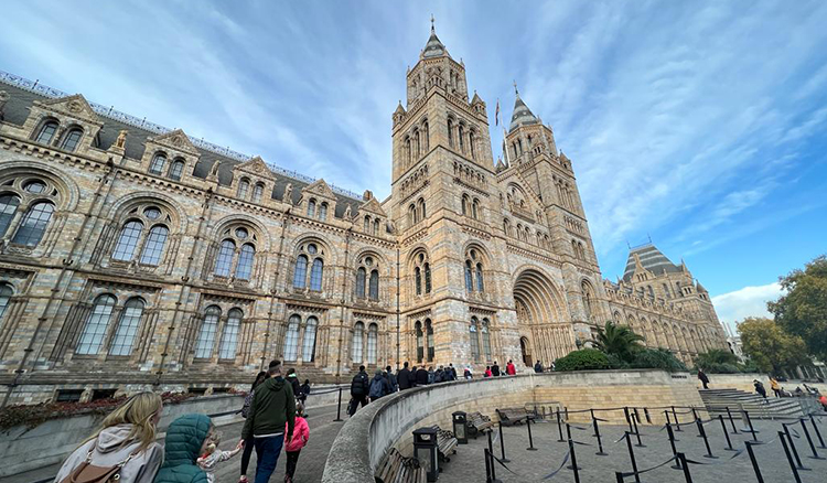 Exterior del Museo de Historia Natural de Londres