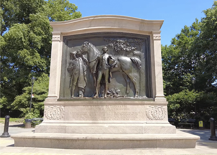 Lafayette Memorial en Prospect Park