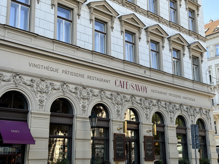 Café Savoy de Praga