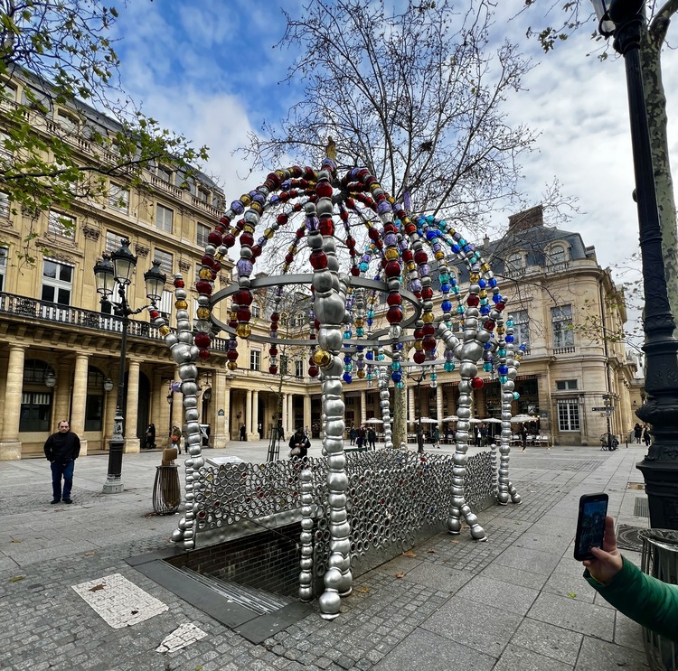 Parada de metro de la place Colette de París