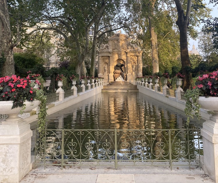 Los jardines de Luxemburgo de París