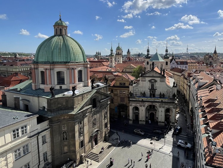 Iglesia de San Salvador e Iglesia de San Francisco de Asís de Praga