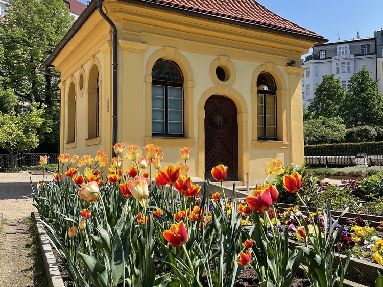 Jardín Franciscano de Praga