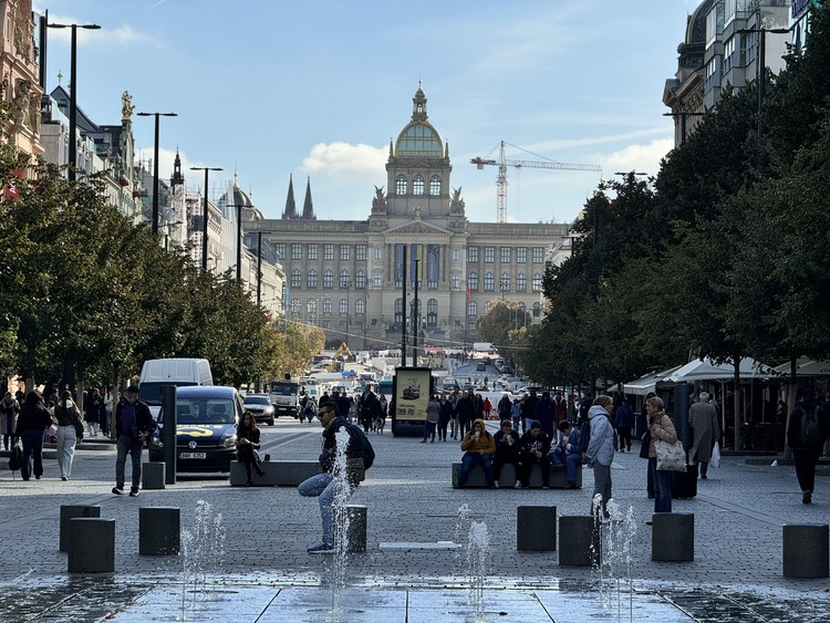 Plaza de Wenceslao Praga