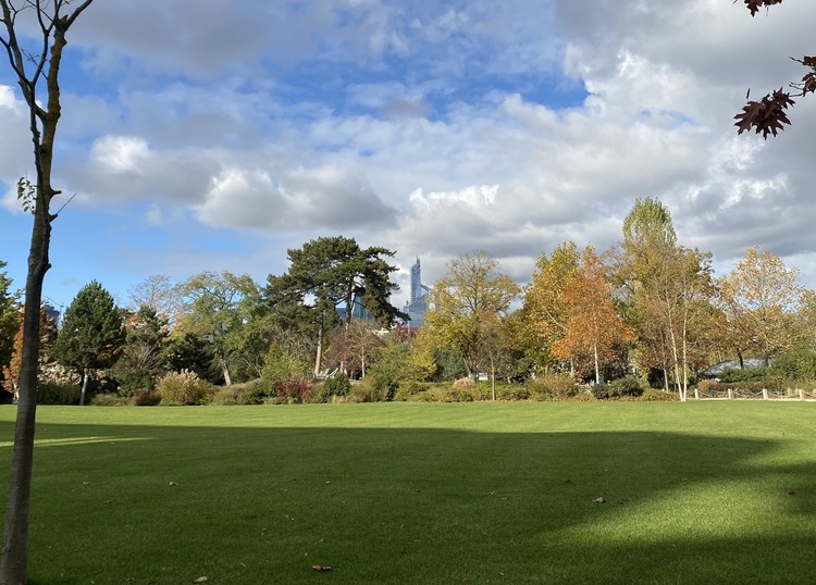 el parque bois de boulogne en la defense