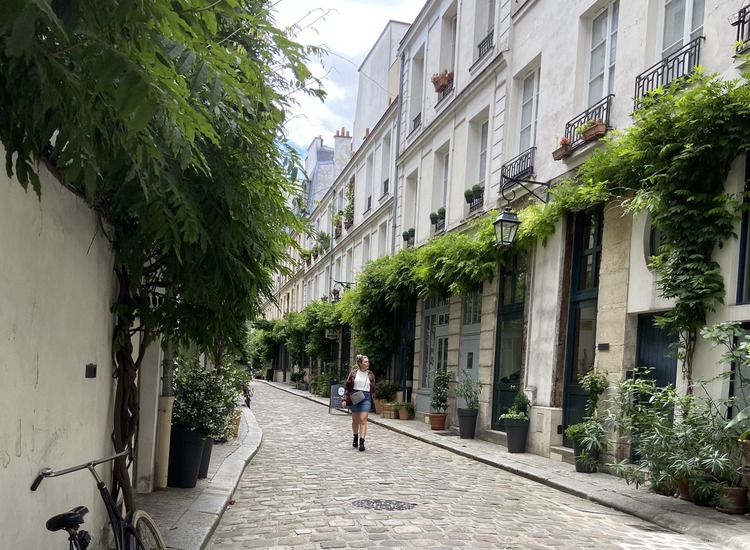 vista de Cour Damoye París