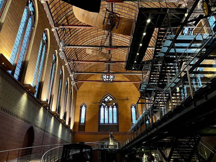 interior del Musée des Arts et Métiers de París