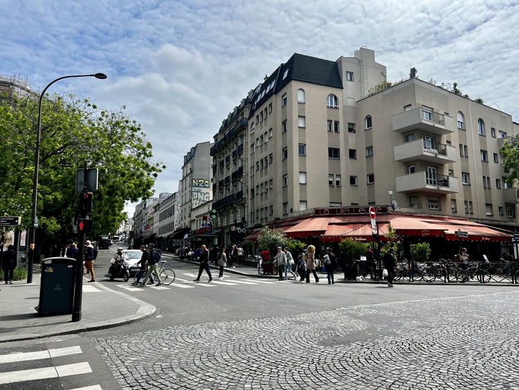 Rue Belleville París