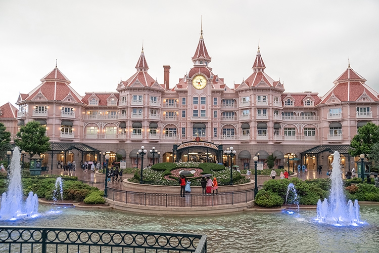 Hotel Disneyland en el parque Disney