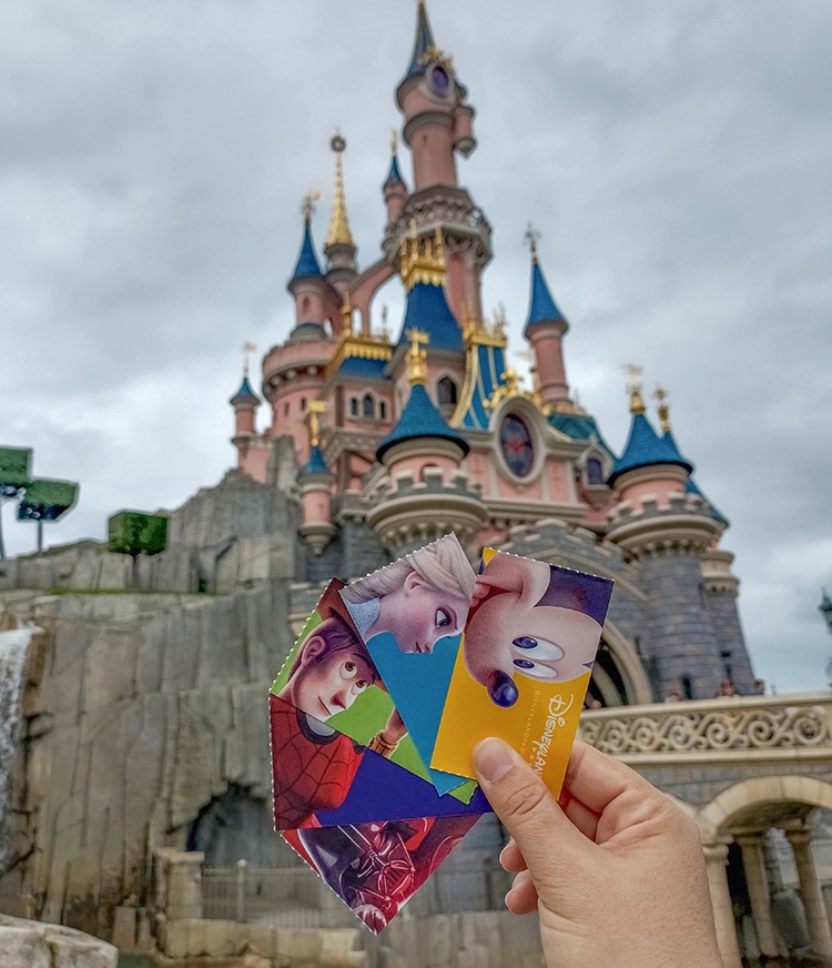 imagen de las entradas de Disneyland París